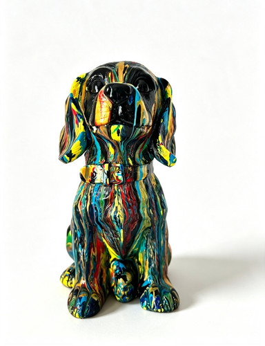 Large dog 26cm - , colorful