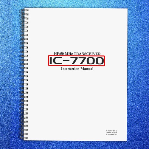 Icom 7700 50 - ic-7700,