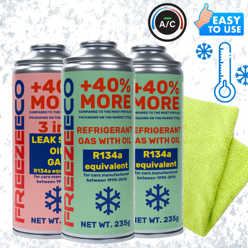 Freezeeco r134a replacement - 2x,