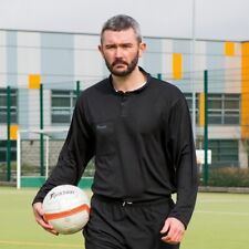 Precision Referee Long Sleeve Shirt Black L 42-44" Football