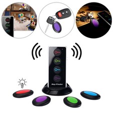 4 in1 Key Finder Remote for Wireless RF Item Locator Beep Tag Wallet Tracker UK
