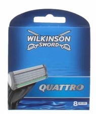 Wilkinson Sword Quattro Razor Blades - 8 Pack