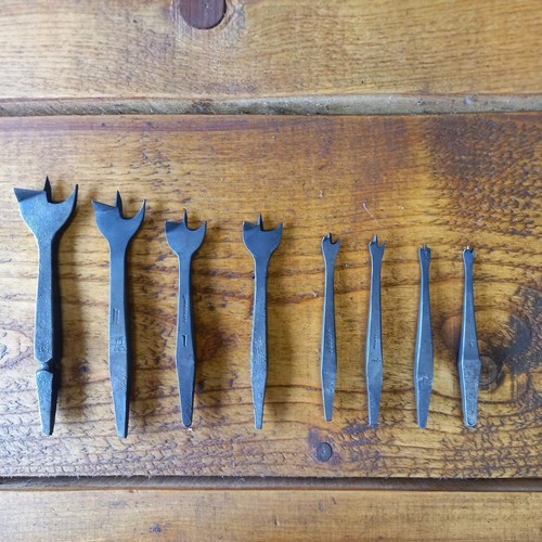 Antique auger drill bits - antique,