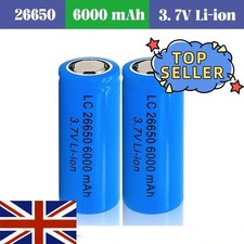26650 Batteries 3.7V