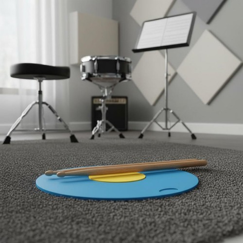 Drum and cymbal mute - kit, noise