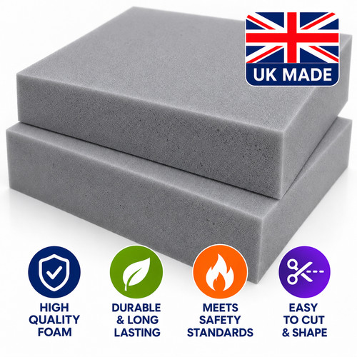 High density upholstery grey - upholstery,