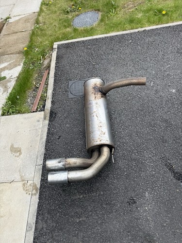 Bmw back box exhaust - box,