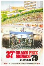 VINTAGE 1979 MONACO GRAND PRIX