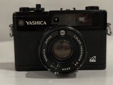 Yashica Electro 35 GX Compact 35mm film camera, with 40mm f/1.7 Yashinon Lens
