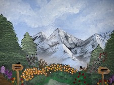 “Floral Pathway” A Bob