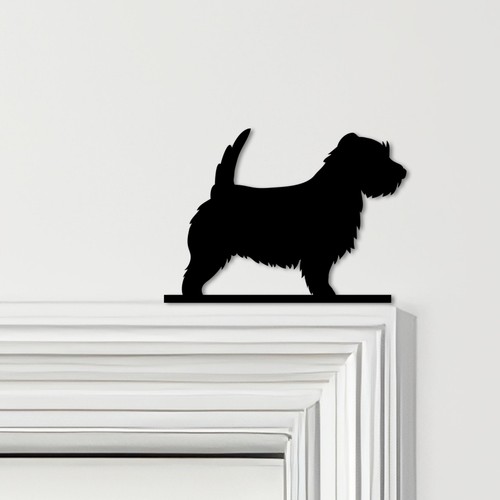 Door topper norfolk terrier - norfolk,