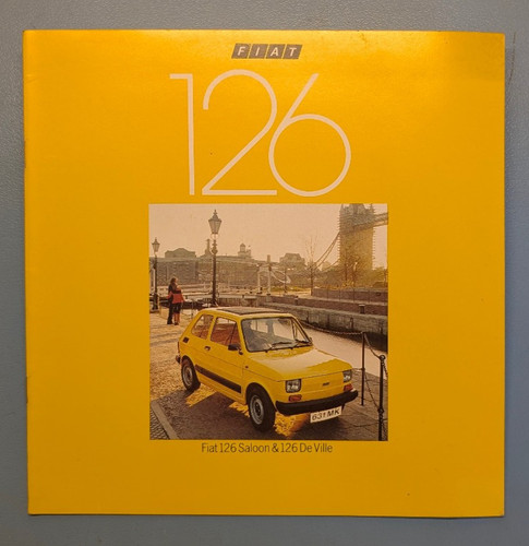 Fiat 126 classic car - car, saloon