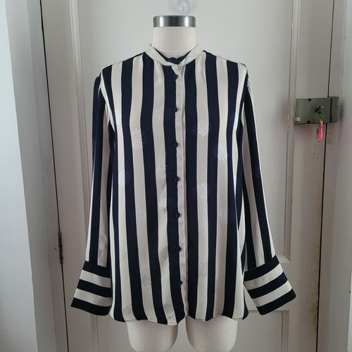 Tara jarmon navy off white - tara,