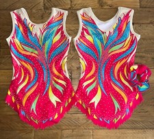 Pink Rainbow Girls Skirted