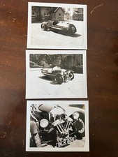 Morgan 3 Wheeler VTG 1960's Photograph Classic Car 3.5 x5 Photo England LOT of 3