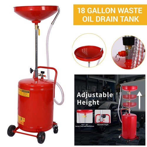 Gallon waste oil - 18, drain