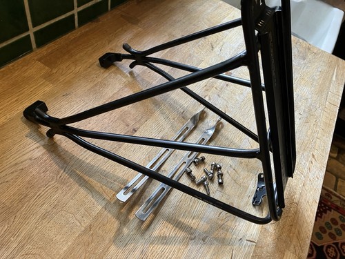 Bike pannier rack including - bike,