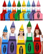 Crayon Apron and Gnome Cone