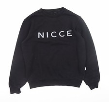 NICCE Mens Black Pullover