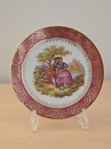 Limoges porcelain pink - cp,