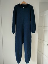Fleece Drysuit Thermal Undersuit Unisex Size L Dark Blue