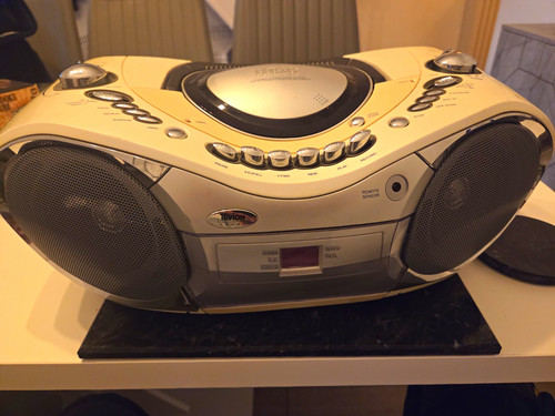 Vintage tevion boombox - boombox, radio