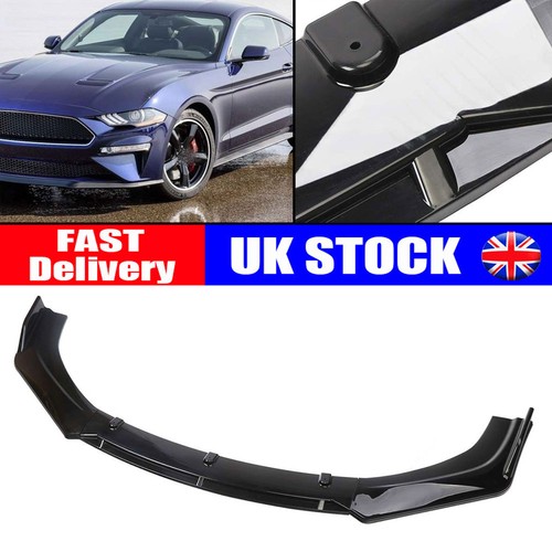 Glossy black front - black,