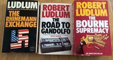 Robert Ludlum X3 Vintage Book