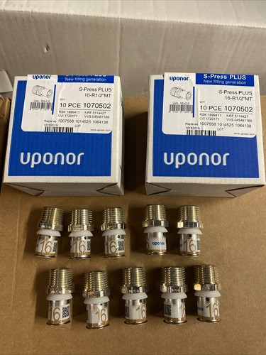 Uponor press plus male - x, s-press