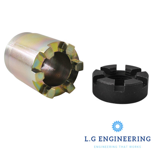 Land rover series front hub - series,
