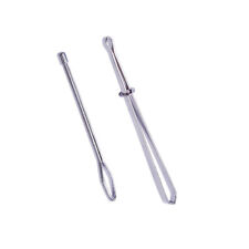 2 x Bodkin Set Threading Pinch Clamp Large Eye Elastic Ribbon Puller Threader 