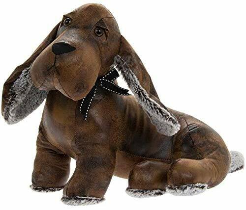 Faux leather daschund dog - daschund,