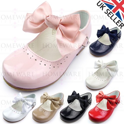 Girls bow shoes - spanish, style