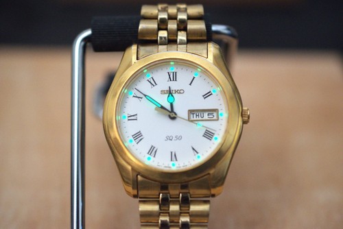 Seiko sapphlex crystal - sq,