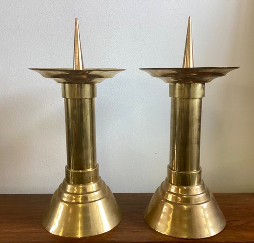 Pair antique modernist - pair,