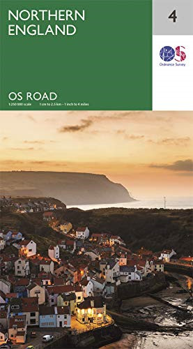 Northern england road map - england, |