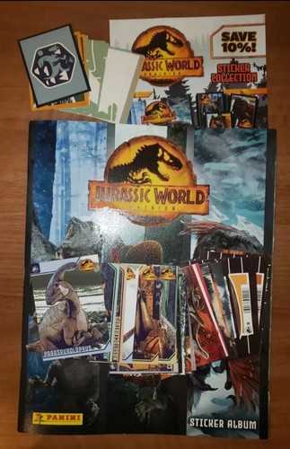 Panini jurassic world dominion - world,