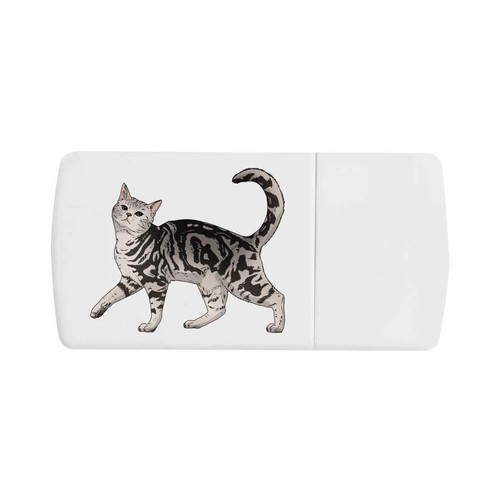 Prancing gray tabby - gray,