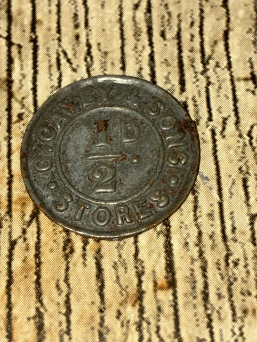British cavey sons - british, 1/2d