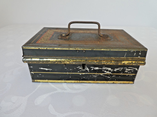 Vintage metal cash - vintage,