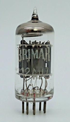 Brimar ecc82 12au7 short plate - ecc82,