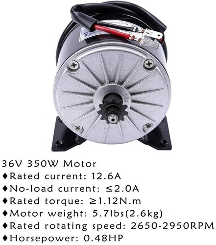 36v 350w brush motor - brush, for