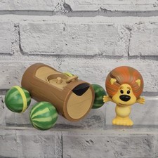 Raa Raa The Noisy Lion Cubby Buggy Car Working Sound & Figure Push Down & Go
