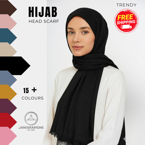 Cotton modal hijab women - cotton,