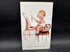 Mabel Lucie Attwell Valentine's 1000 Postcard Vintage Unused