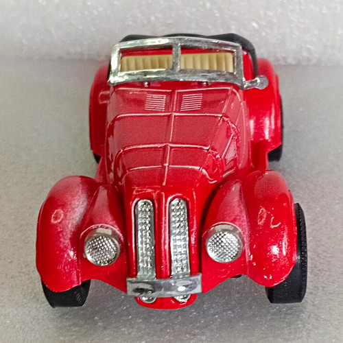 1938 red diecast - red, vintage