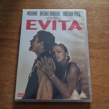 Evita DVD (1996) Madonna, Parker (DIR) cert PG Eva Peron Musical. Preowned.