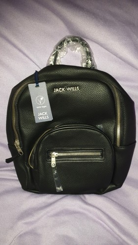 Jack wills black - black, leather