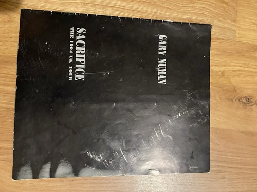Gary numan sacrifice tour - gary,