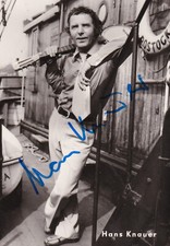 Autograph-Hans Knauer-GDR card